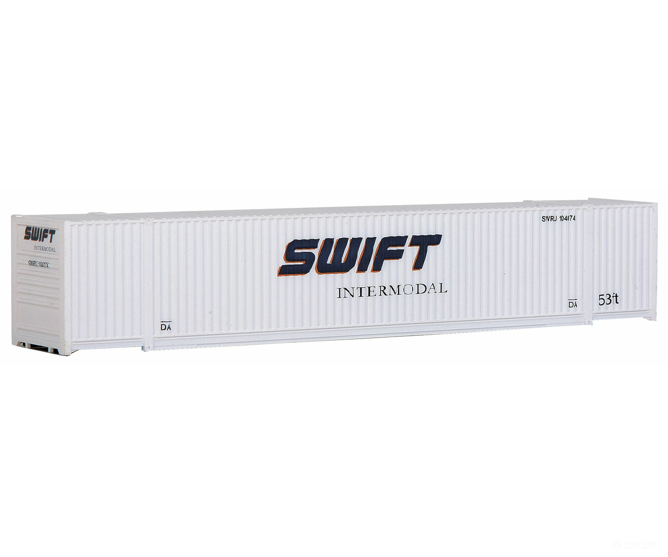 Walthers Scenemaster Ho 8509 53’ Singamas Corrugated Side Container - Ready To Run - - Swift