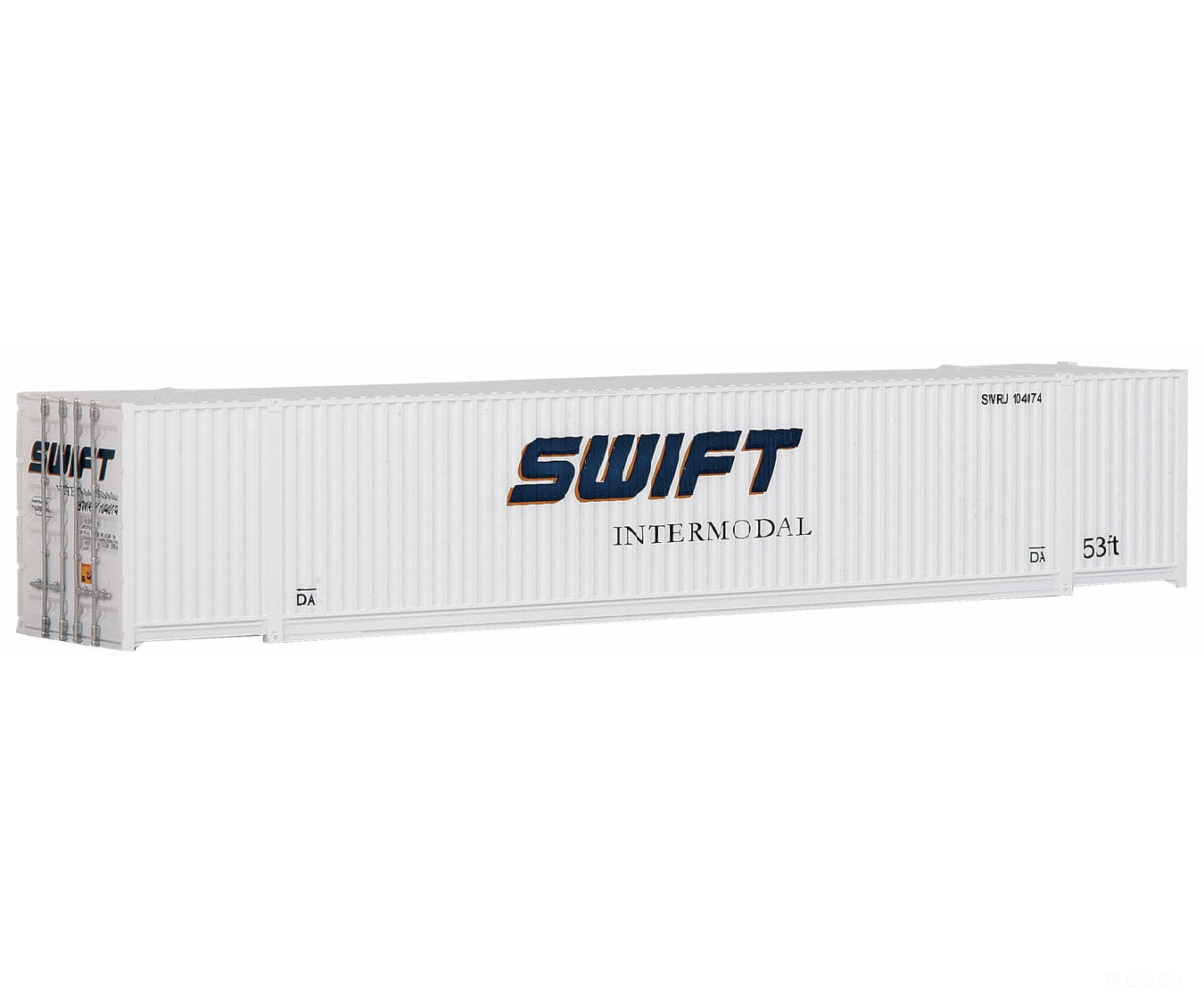 Walthers Scenemaster Ho 8509 53’ Singamas Corrugated Side Container - Ready To Run - - Swift