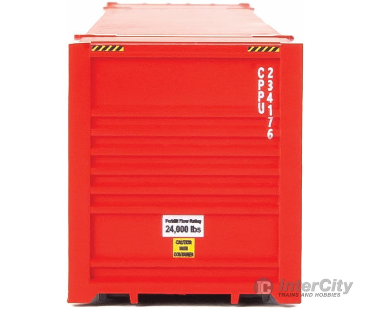 Walthers Scenemaster Ho 8536 53’ Singamas Corrugated-Side Container - Assembled -- Canadian