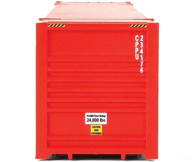 Walthers Scenemaster Ho 8536 53’ Singamas Corrugated-Side Container - Assembled -- Canadian