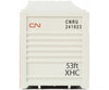 Walthers Scenemaster Ho 8537 53 Singamas Corrugated-Side Container - Assembled -- Canadian National