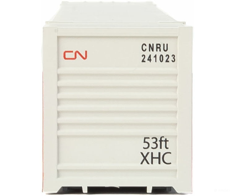 Walthers Scenemaster Ho 8537 53 Singamas Corrugated-Side Container - Assembled -- Canadian National