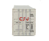 Walthers Scenemaster Ho 8537 53 Singamas Corrugated-Side Container - Assembled -- Canadian National