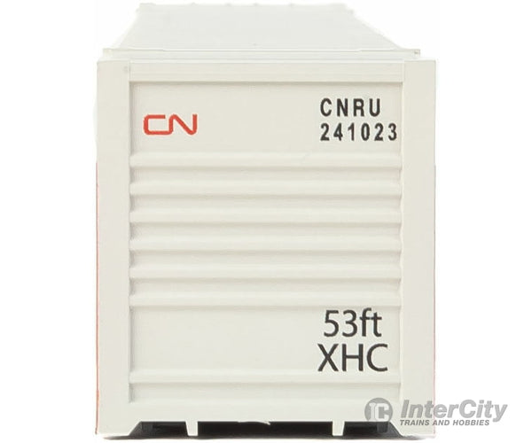 Walthers Scenemaster Ho 8537 53 Singamas Corrugated-Side Container - Assembled -- Canadian National