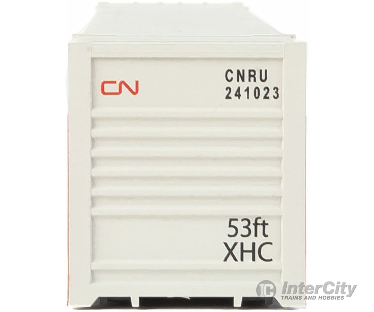 Walthers Scenemaster Ho 8537 53 Singamas Corrugated-Side Container - Assembled -- Canadian National