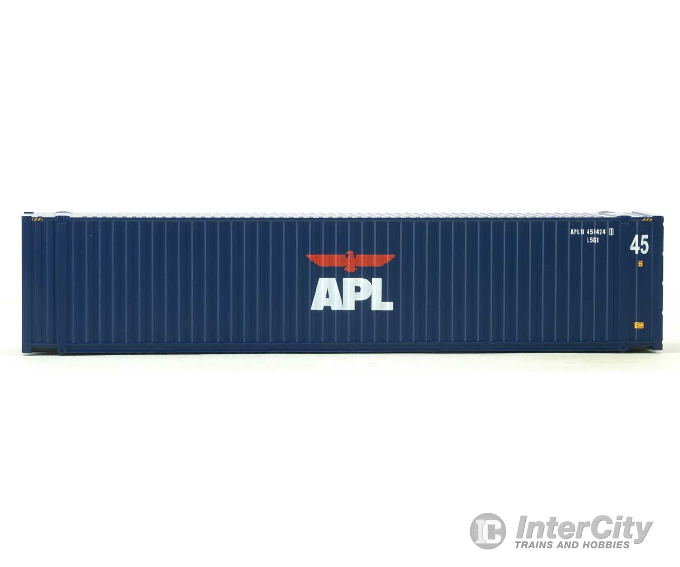 Walthers Scenemaster Ho 8559 45’ Cimc Container - Assembled -- American President Lines (Blue