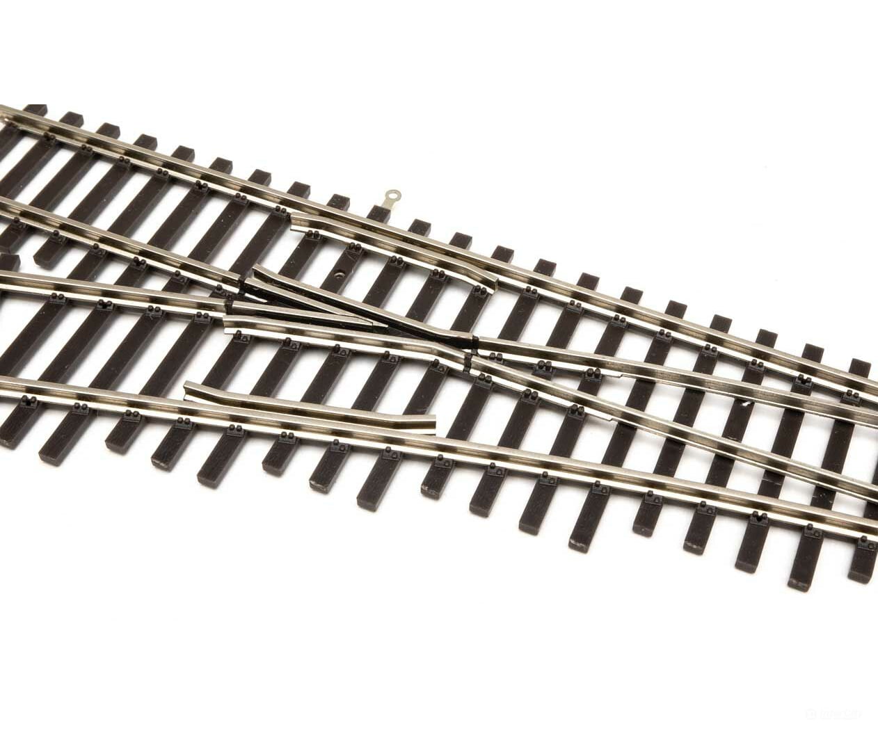 Walthers Shinohara Track Ho 10013 Code 100 Nickel Silver Dcc-Friendly #4 Turnout -- Left Hand &