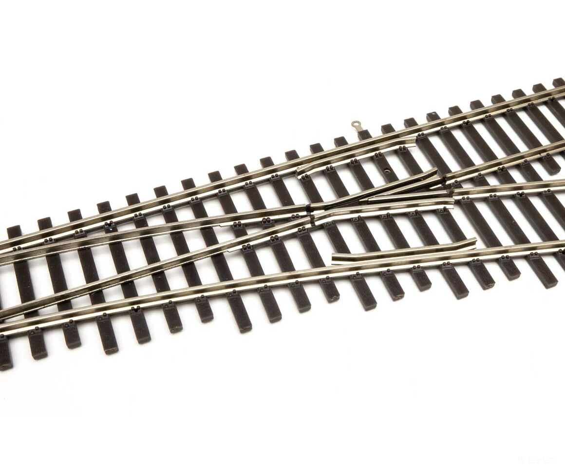 Walthers Shinohara Track Ho 10014 Code 100 Nickel Silver Dcc-Friendly #4 Turnout -- Right Hand &