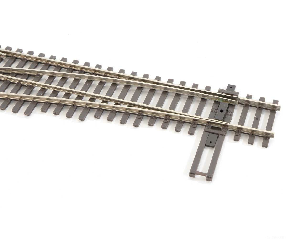 Walthers Shinohara Track Ho 10015 Code 100 Nickel Silver Dcc-Friendly #5 Turnout -- Left Hand &