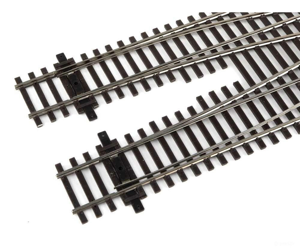 Walthers Shinohara Track Ho 83051 Code 83 Nickel Silver Dcc-Friendly #6 Double Crossover -- Length: