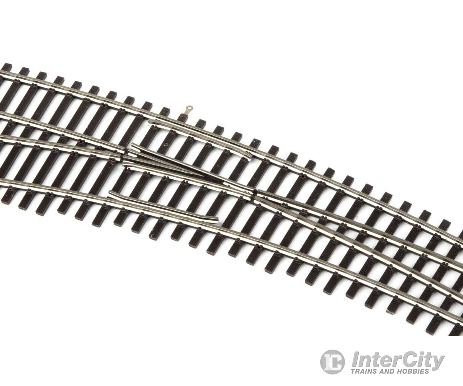 Walthers Shinohara Track Ho 83061 Code 83 Nickel Silver Dcc-Friendly Curved Turnout - 20 And 24