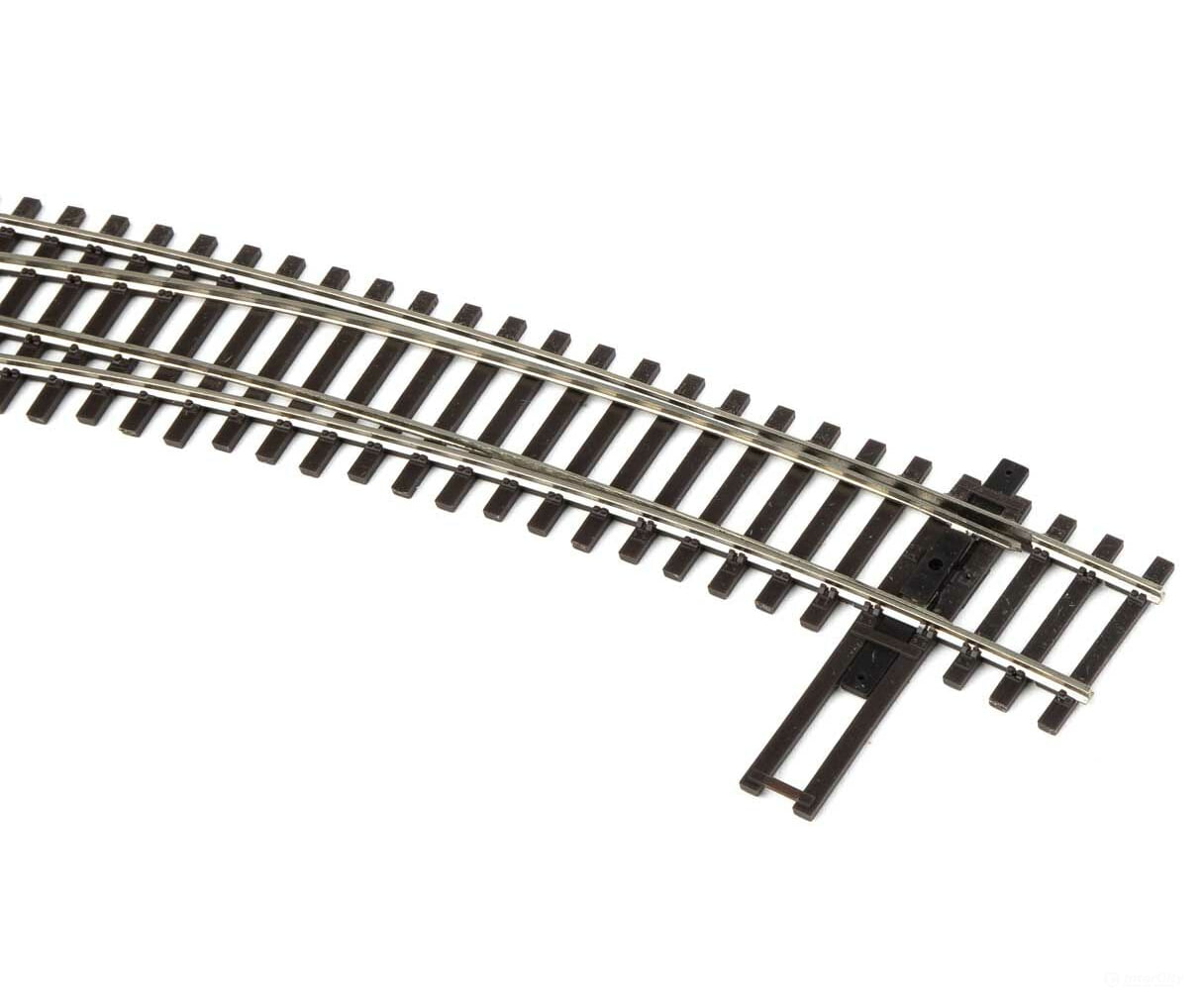 Walthers Shinohara Track Ho 83061 Code 83 Nickel Silver Dcc-Friendly Curved Turnout - 20 And 24