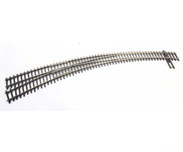 Walthers Shinohara Track Ho 83061 Code 83 Nickel Silver Dcc-Friendly Curved Turnout - 20 And 24