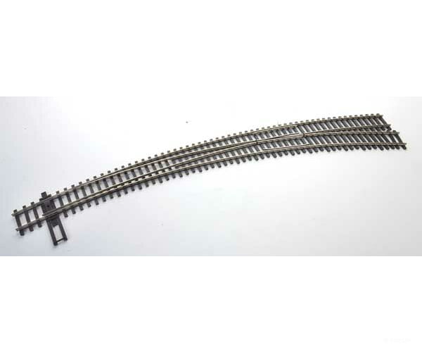 Walthers Shinohara Track Ho 83064 Code 83 Nickel Silver Dcc-Friendly Curved Turnout - 24 And 28