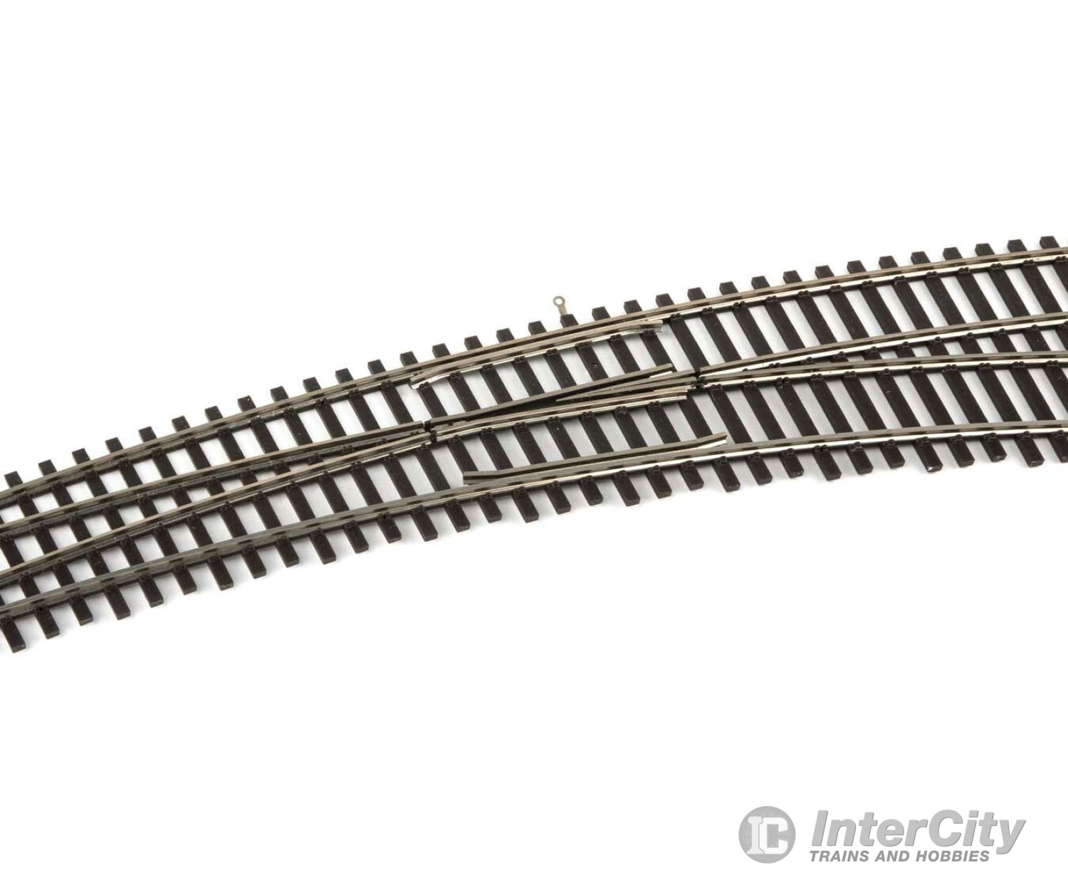 Walthers Shinohara Track Ho 83064 Code 83 Nickel Silver Dcc-Friendly Curved Turnout - 24 And 28