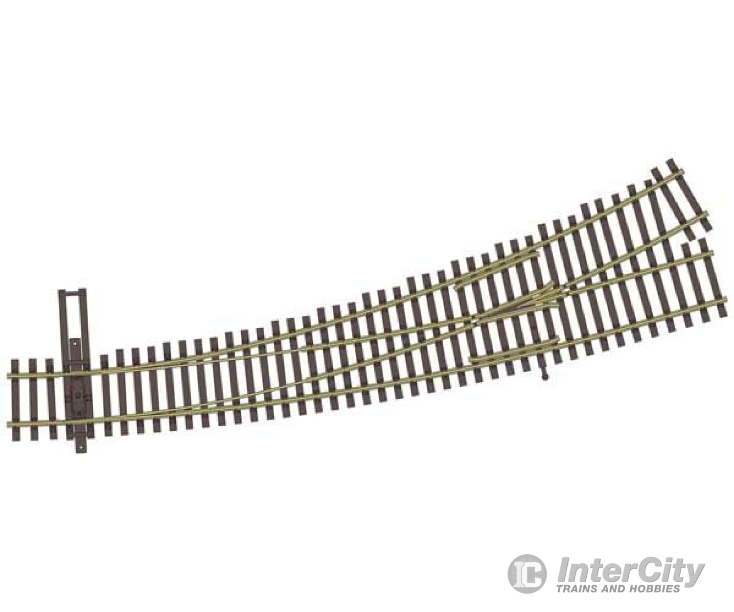 Walthers Shinohara Track Ho 83067 Code 83 Nickel Silver Dcc-Friendly Curved Turnout - 24 And 36