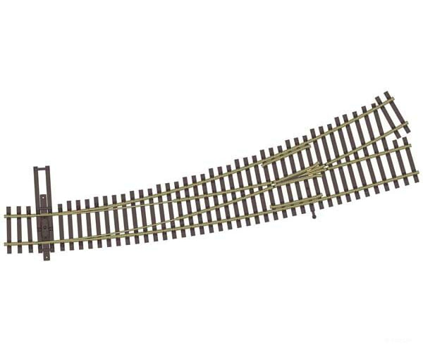 Walthers Shinohara Track Ho 83067 Code 83 Nickel Silver Dcc-Friendly Curved Turnout - 24 And 36