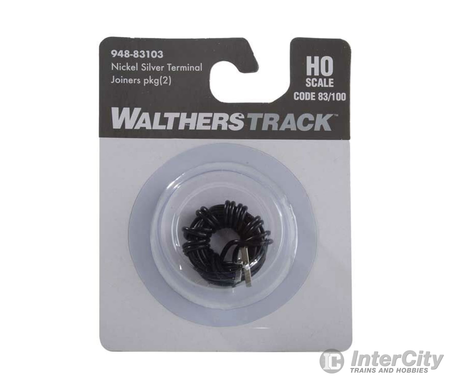 Walthers Shinohara Track Ho 83103 Code 83 Or 100 Nickel Silver Terminal Joiners Pkg(2) -- Includes