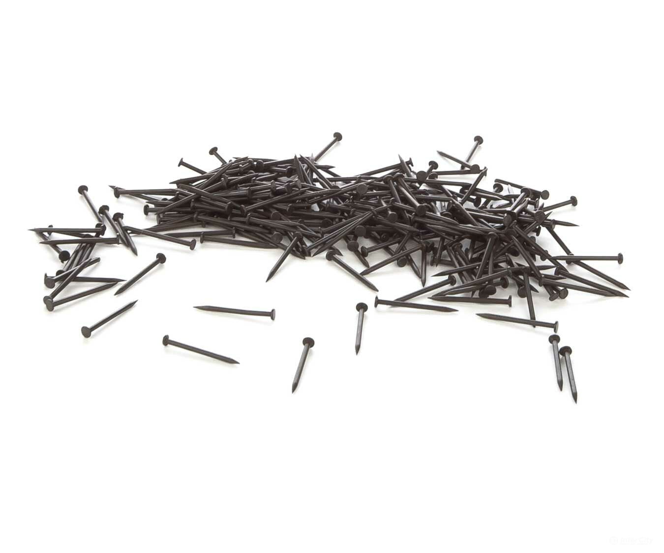 Walthers Shinohara Track Ho 83106 Blackened Nails - Approximately Pkg(300) 0.7Oz 20G -- Fits Code 70