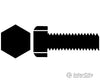 Walthers Tools And Screws 1122 00-90 Brass Hex Head Machine -- 3/16 X .047 .48 .12Cm Pkg(12)