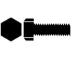 Walthers Tools And Screws 1122 00-90 Brass Hex Head Machine -- 3/16 X .047 .48 .12Cm Pkg(12)