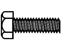 Walthers Tools And Screws 1133 0-80 Brass Hex Head Machine -- 1/4 X .060 .64 .15Cm Pkg(12) Hardware