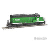 Walthers Trainline 101 Emd Gp9M - Standard Dc -- Burlington Northern #1709 (Green White) Locomotives