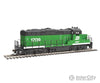 Walthers Trainline 101 Emd Gp9M - Standard Dc -- Burlington Northern #1709 (Green White) Locomotives