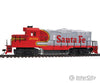 Walthers Trainline 113 Emd Gp9M - Standard Dc -- Santa Fe #2092 (Warbonnet; Red Silver) Locomotives