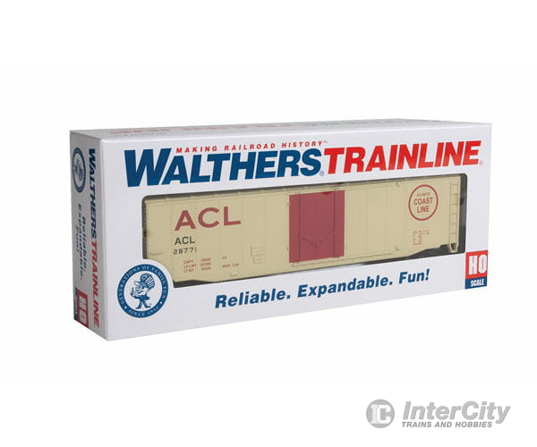 Walthers Trainline 1400 Boxcar - Ready To Run -- Atlantic Coast Line Freight Cars