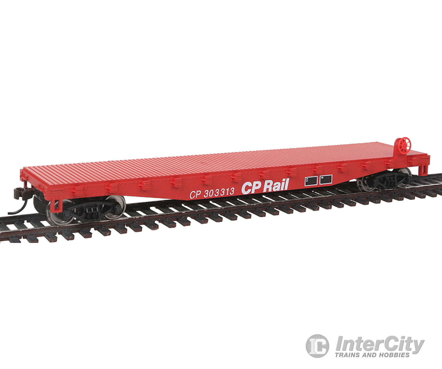 Walthers Trainline 1460 Flatcar - Ready To Run -- Canadian Pacific Freight Cars