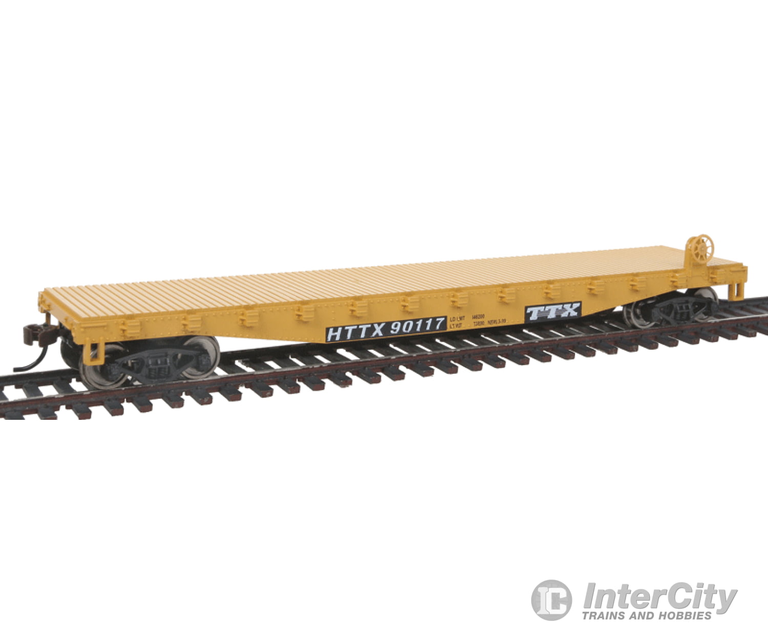 Walthers Trainline 1463 Flatcar - Ready To Run -- Trailer-Train Freight Cars