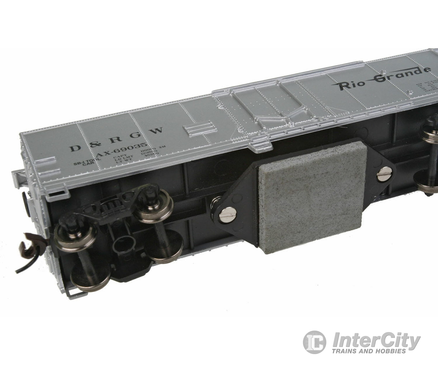 Walthers Trainline 1482 40 Plug-Door Track Cleaning Boxcar - Ready To Run -- Denver & Rio Grande