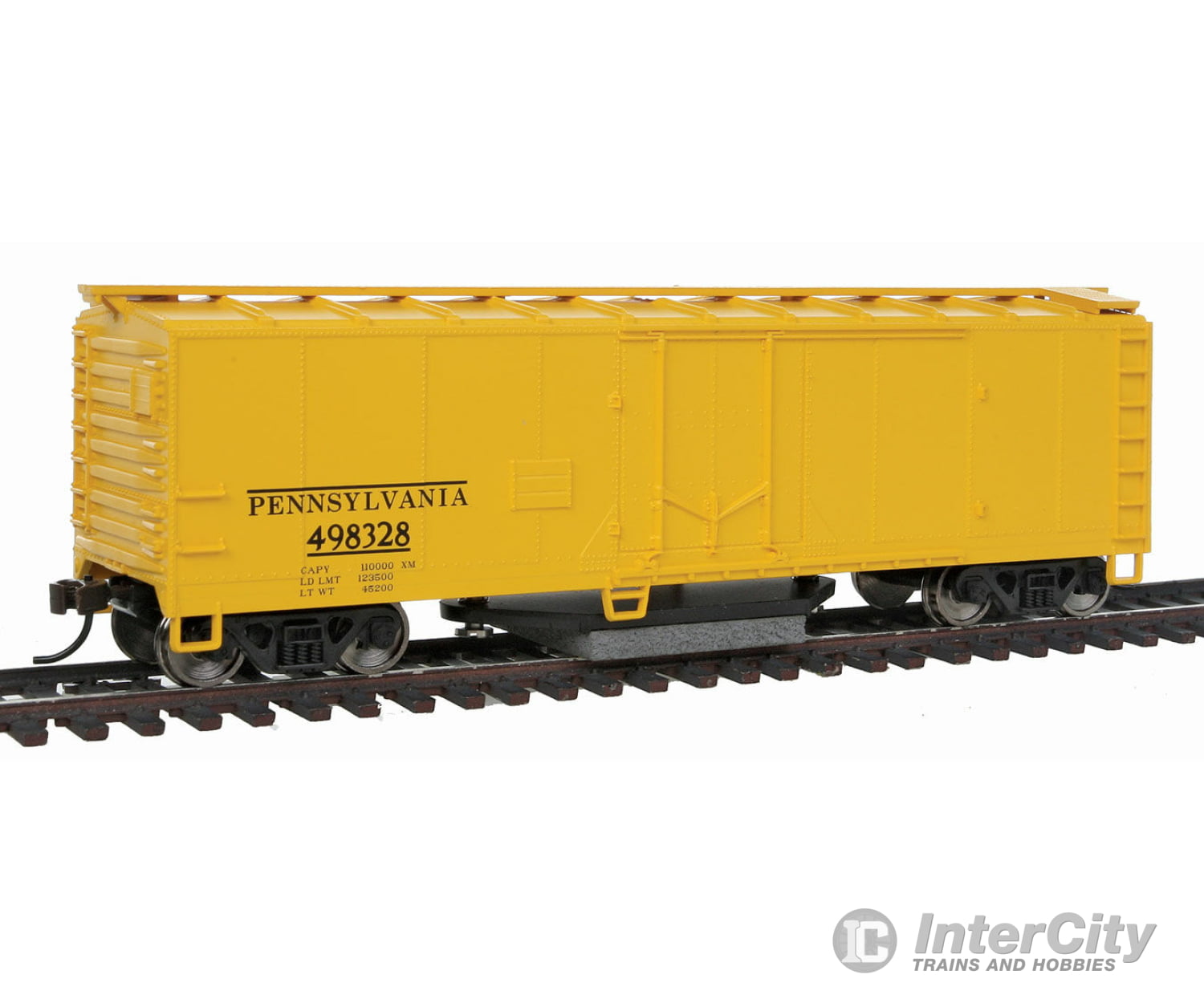 Walthers Trainline 1483 40 Plug-Door Track Cleaning Boxcar - Ready To Run -- Pennsylvania Railroad