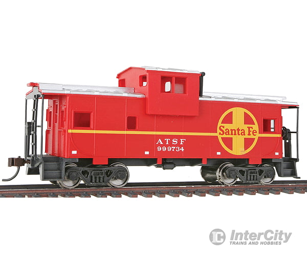 Walthers Trainline 1503 Wide-Vision Caboose - Ready To Run -- Atchison Topeka & Santa Fe Freight