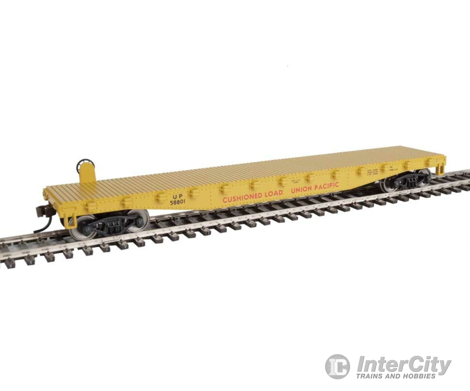 Walthers Trainline 1603 Flatcar - Ready To Run -- Union Pacific(R) Freight Cars