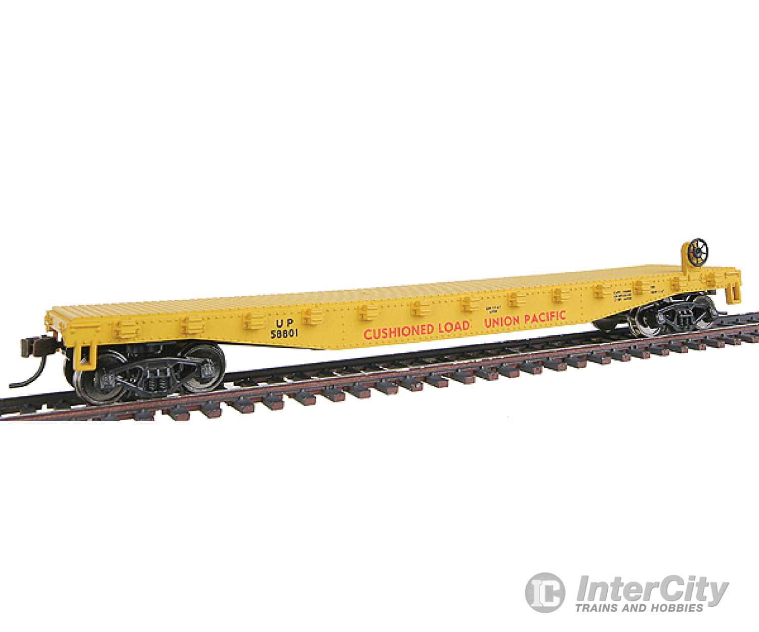 Walthers Trainline 1603 Flatcar - Ready To Run -- Union Pacific(R) Freight Cars