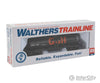 Walthers Trainline 1612 40 Tank Car - Ready To Run -- Gulf Oil Company (Black Orange; Billboard