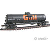 Walthers Trainline 1612 40 Tank Car - Ready To Run -- Gulf Oil Company (Black Orange; Billboard