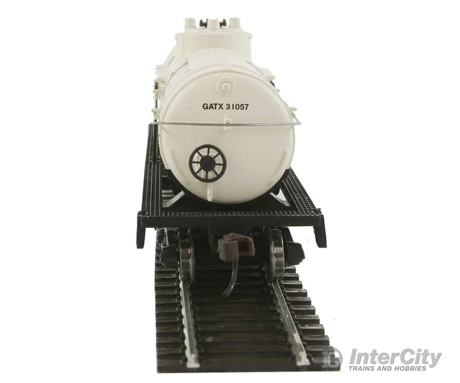 Walthers Trainline 1615 40 Tank Car - Ready To Run -- Bakers Chocolate Gatx #31057 (White Black Red)