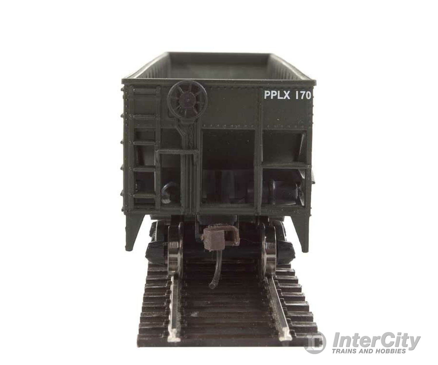 Walthers Trainline 1659 Offset Quad Hopper - Ready To Run -- Pennsylvania Power & Light Pplx #170