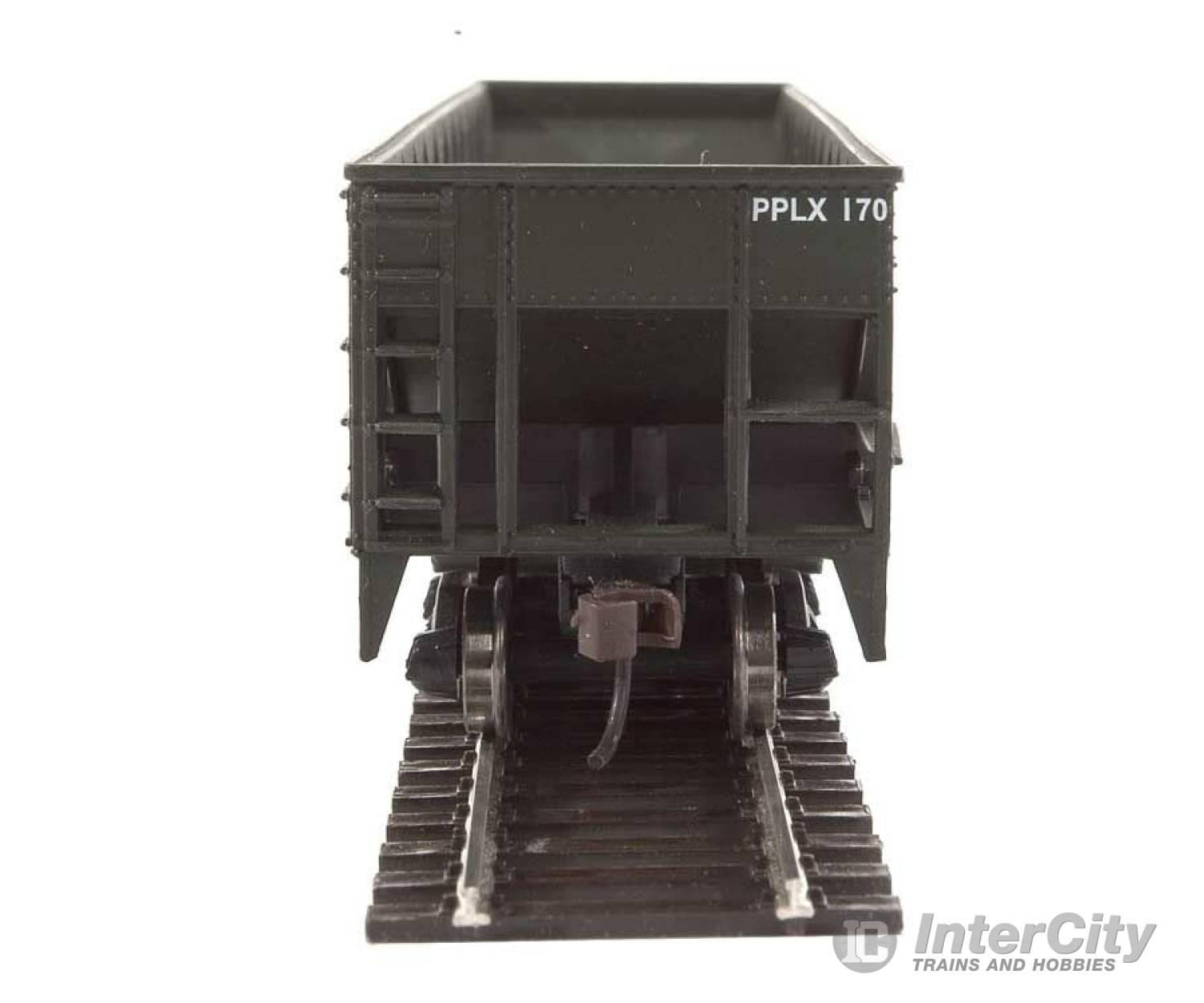 Walthers Trainline 1659 Offset Quad Hopper - Ready To Run -- Pennsylvania Power & Light Pplx #170