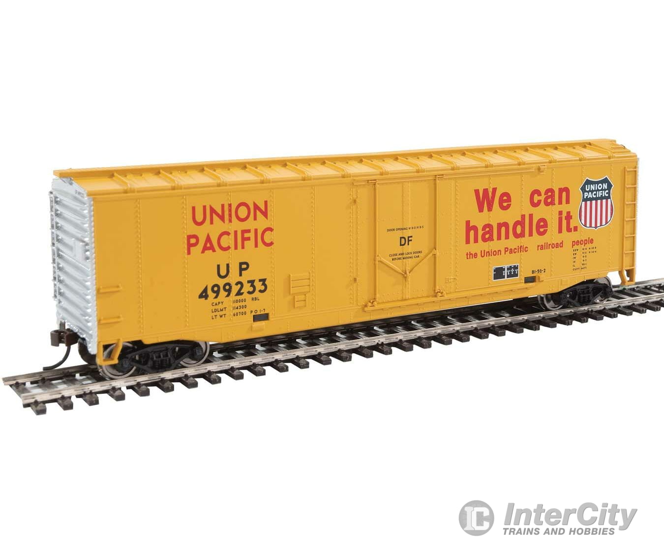 Walthers Trainline 1672 50 Plug-Door Boxcar - Ready To Run -- Union Pacific(R) Freight Cars