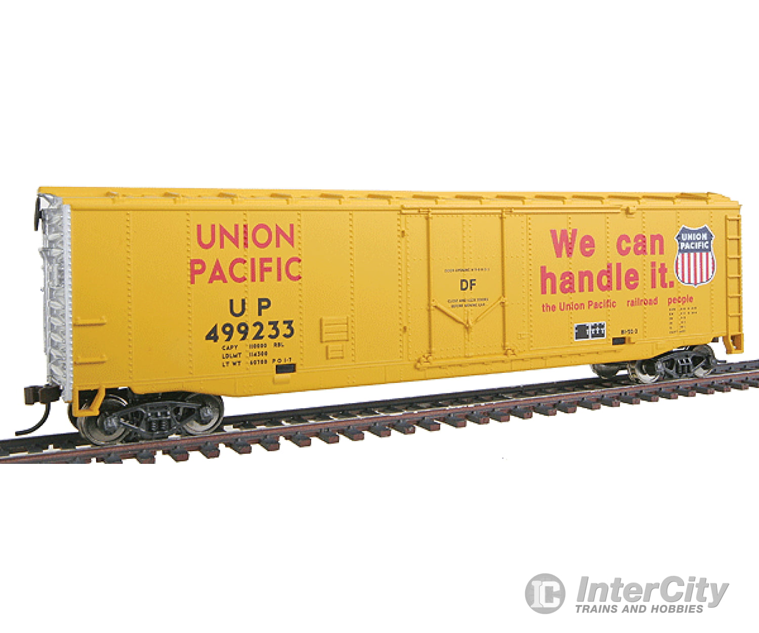 Walthers Trainline 1672 50 Plug-Door Boxcar - Ready To Run -- Union Pacific(R) Freight Cars