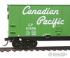 Walthers Trainline 1673 50 Plug-Door Boxcar - Ready To Run -- Canadian Pacific (Green; Newsprint