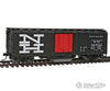 Walthers Trainline 1755 40 Plug-Door Track Cleaning Boxcar - Ready To Run -- New Haven (Black