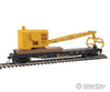 Walthers Trainline 1782 Flatcar With Logging Crane - Ready To Run -- Chessie System B&O (Blue