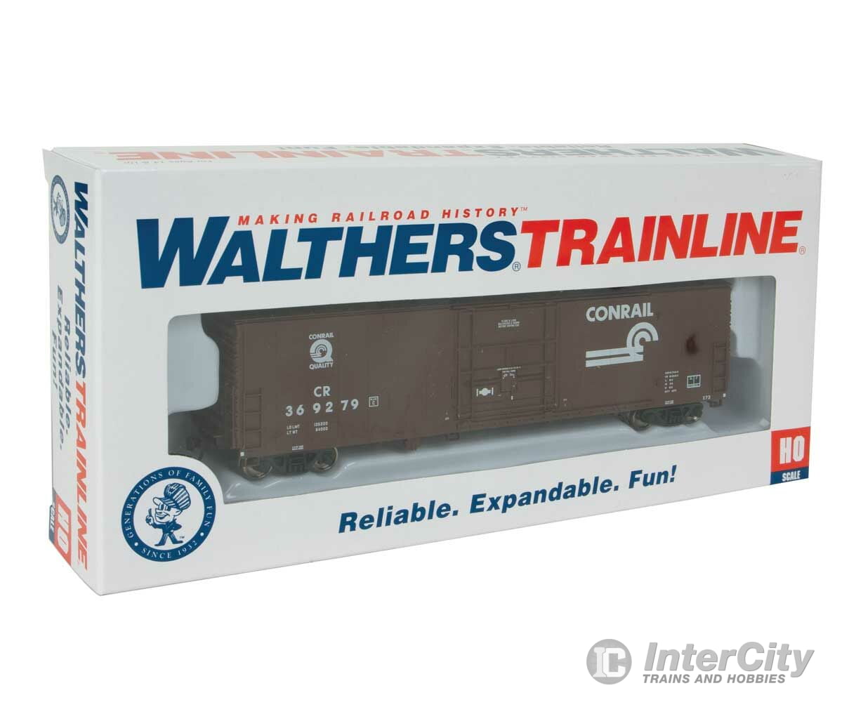 Walthers Trainline 1803 Insulated Boxcar - Ready To Run -- Conrail Freight Cars