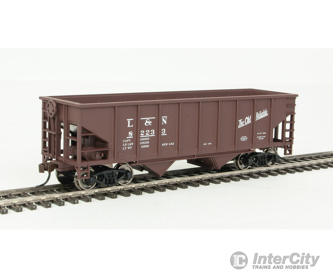 Walthers Trainline 1841 Coal Hopper - Ready To Run -- Louisville & Nashville Freight Cars