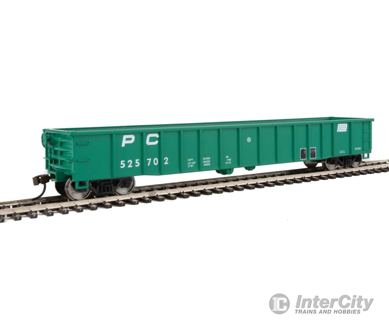 Walthers Trainline 1864 Gondola - Ready To Run -- Penn Central Freight Cars